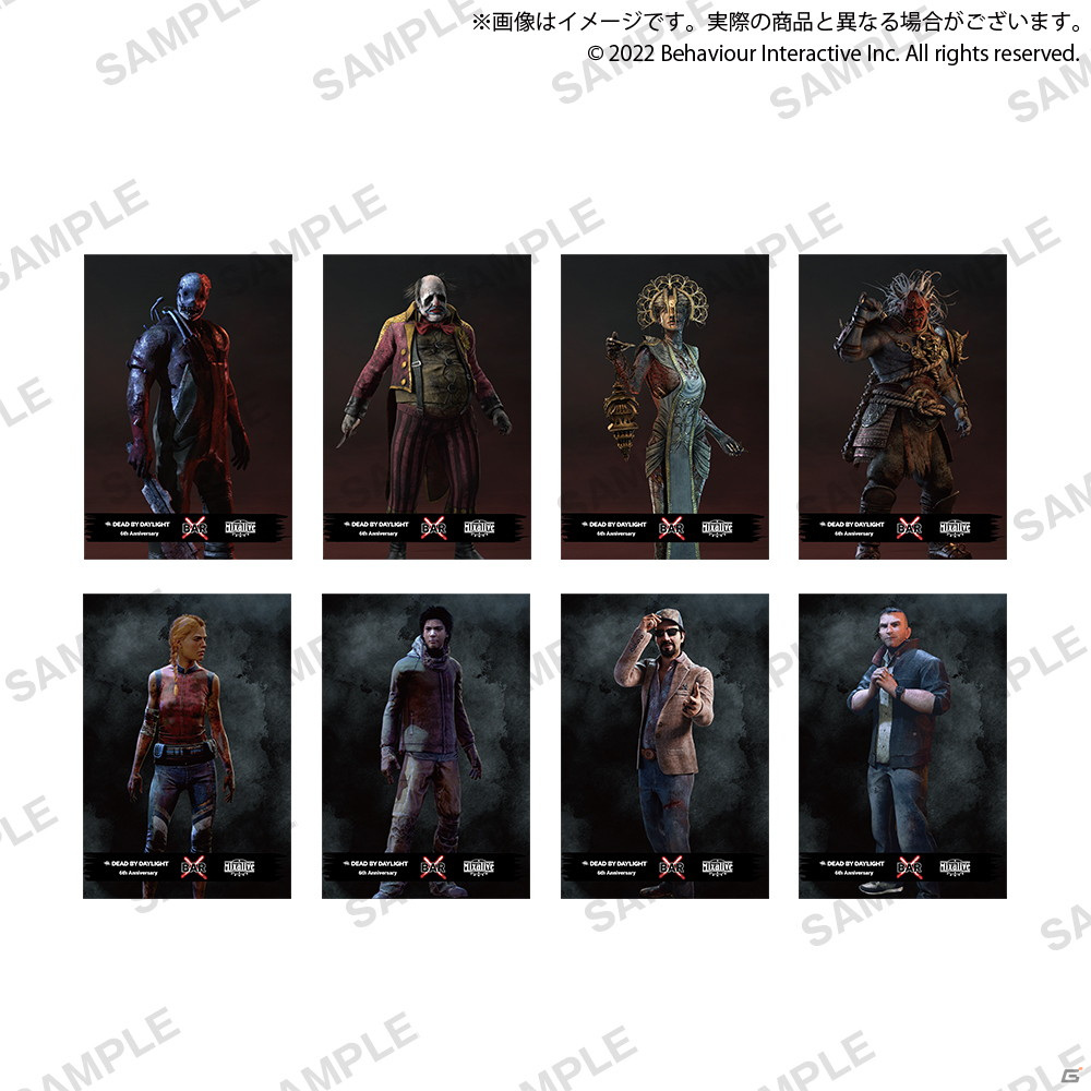 「Dead by Daylight」の6周年を記念してコラボバーやポップアップストア、オンリーショップ等の開催が決定！の画像11