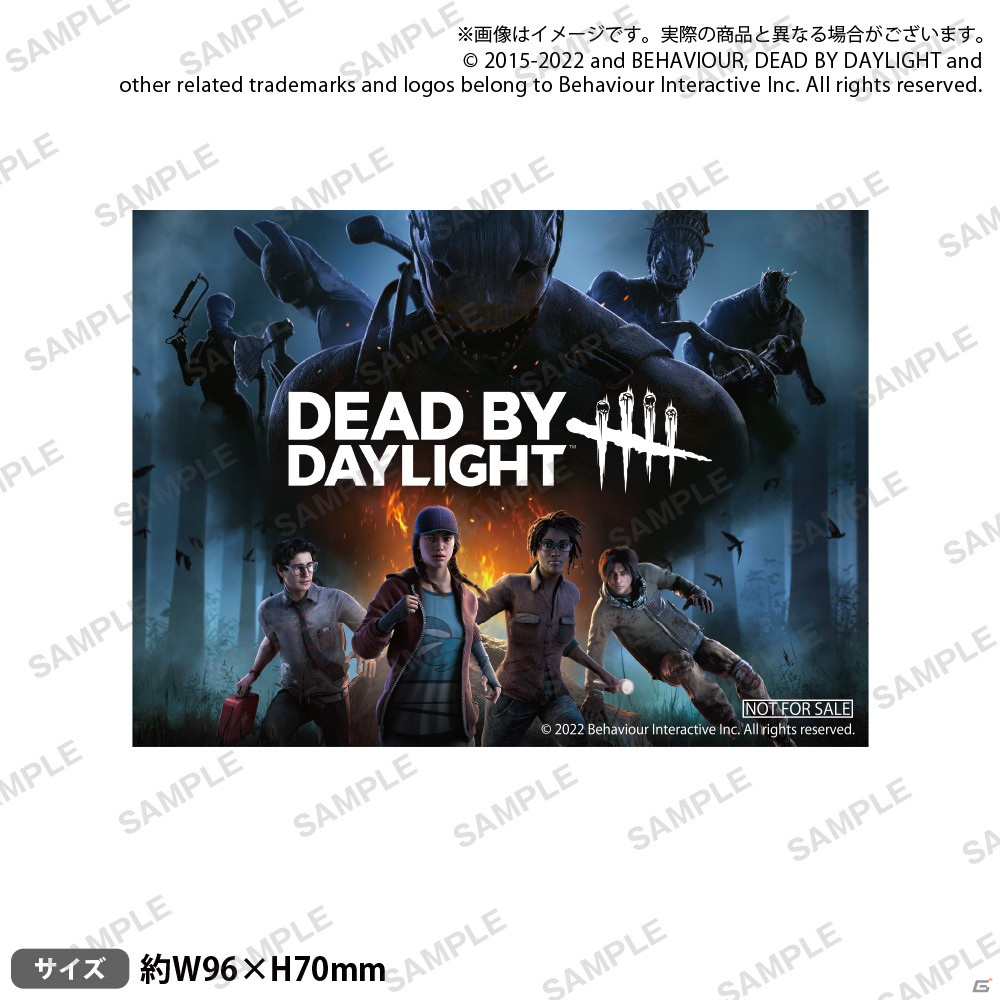 「Dead by Daylight」の6周年を記念してコラボバーやポップアップストア、オンリーショップ等の開催が決定！の画像16