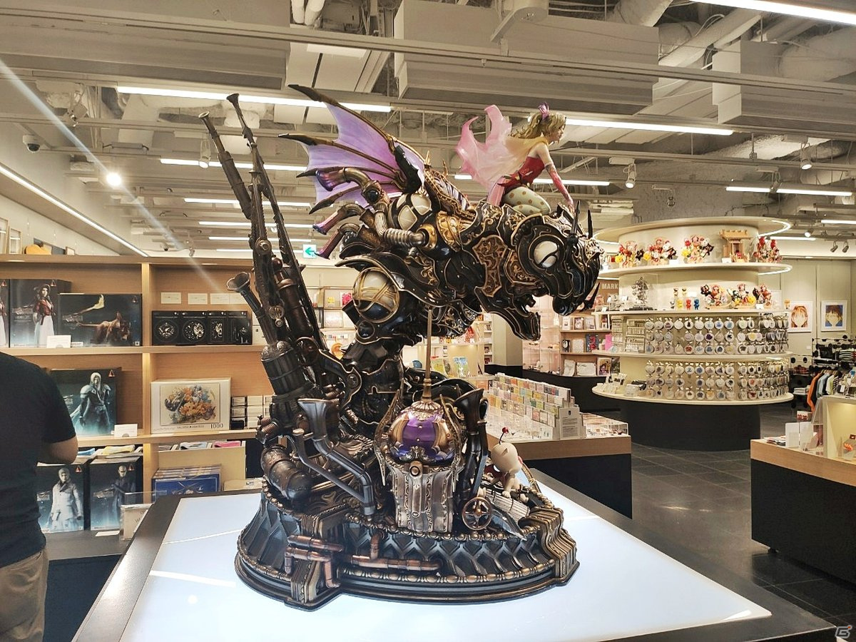 世界初の実物公開となる「ファイナルファンタジーVI 1/6スケール」ギャラリーの模様をレポート！魔導アーマーを華麗に乗りこなすティナのワンシーンを再現の画像3