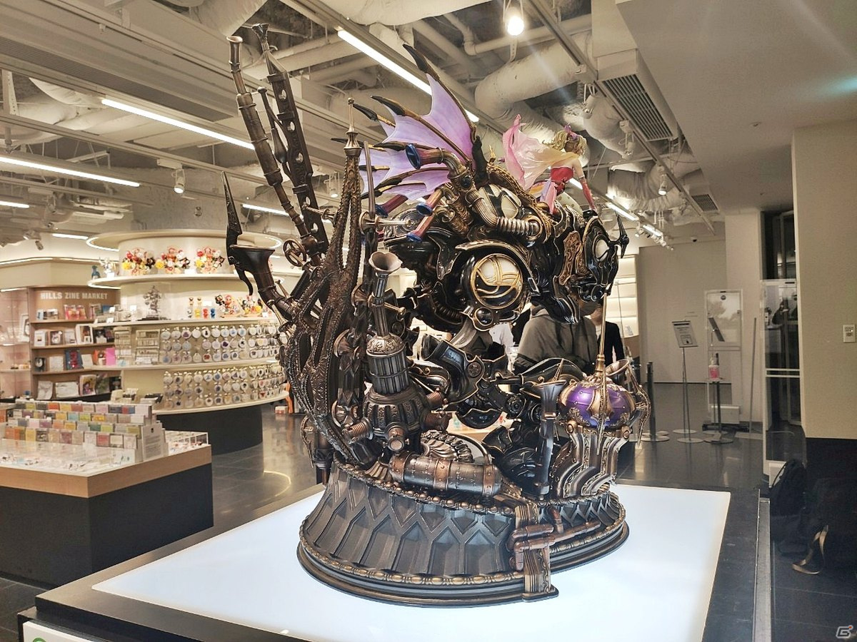世界初の実物公開となる「ファイナルファンタジーVI 1/6スケール」ギャラリーの模様をレポート！魔導アーマーを華麗に乗りこなすティナのワンシーンを再現の画像4