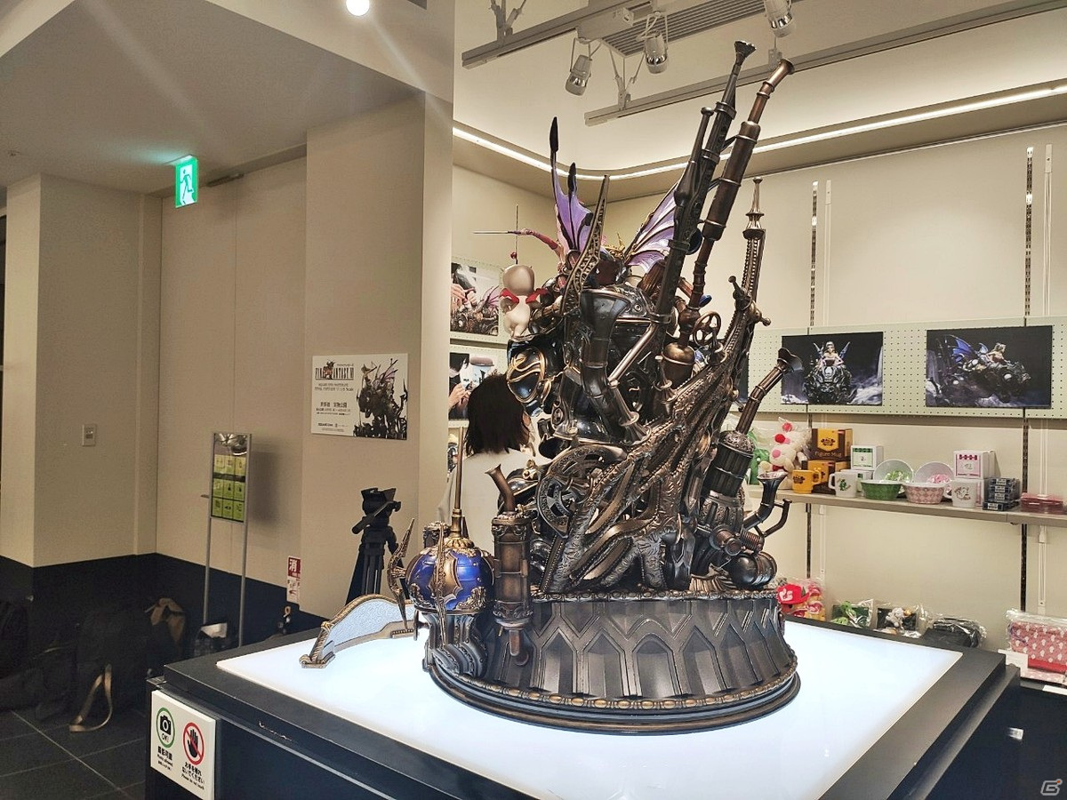 世界初の実物公開となる「ファイナルファンタジーVI 1/6スケール」ギャラリーの模様をレポート！魔導アーマーを華麗に乗りこなすティナのワンシーンを再現の画像5