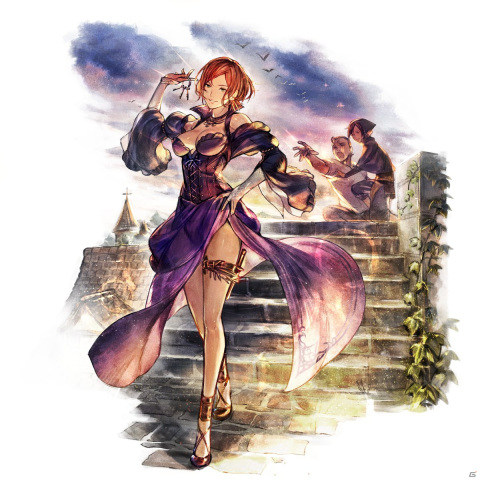 「OCTOPATH TRAVELER 大陸の覇者」に追憶の旅人限定キャラクターとしてレヴィーナ（CV：原由実）が登場！の画像3