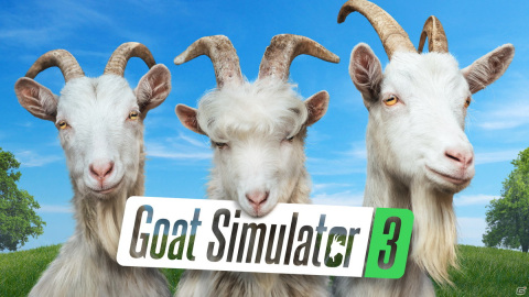 ヤギシミュレーター「Goat Simulator 3」がPS5/Xbox Series X|S/Epic Games Storeで2022年秋に発売！の画像1