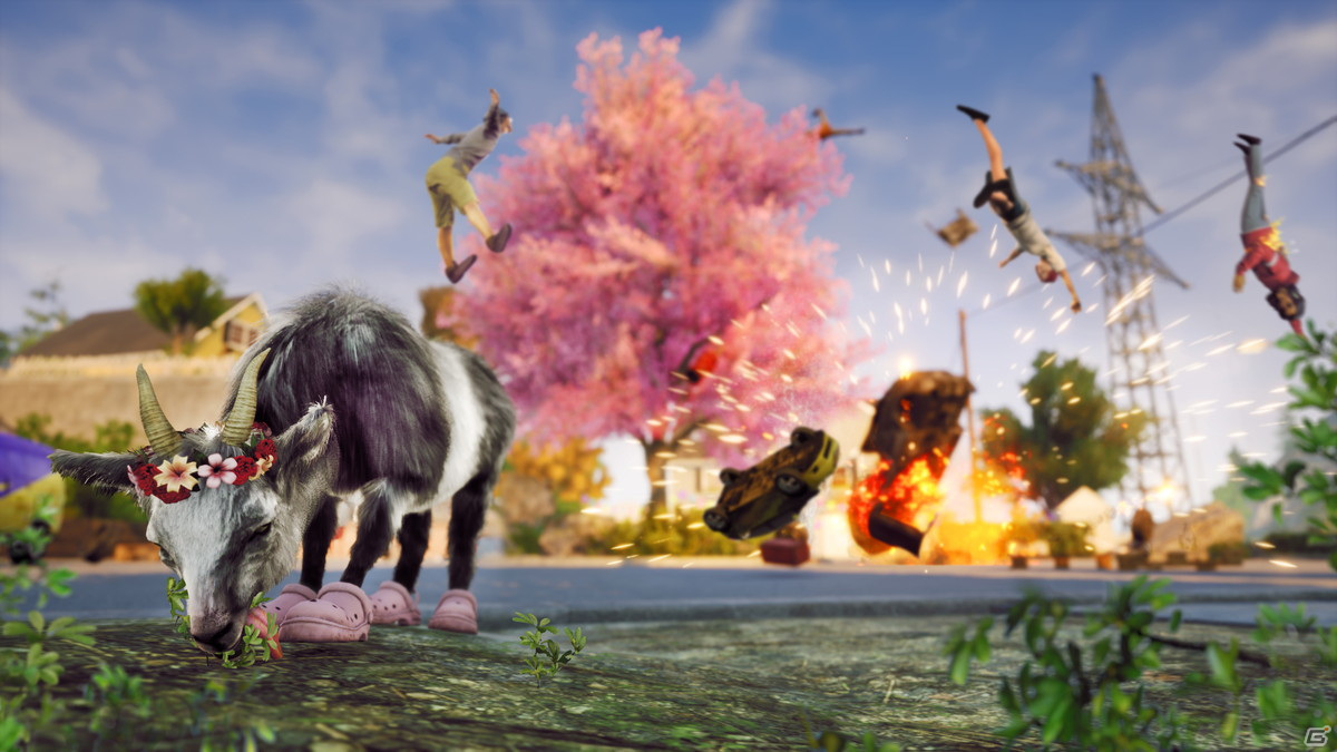 ヤギシミュレーター「Goat Simulator 3」がPS5/Xbox Series X|S/Epic Games Storeで2022年秋に発売！の画像12