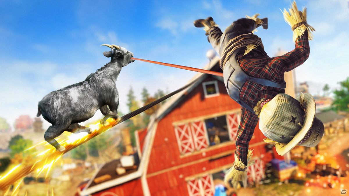 ヤギシミュレーター「Goat Simulator 3」がPS5/Xbox Series X|S/Epic Games Storeで2022年秋に発売！の画像3