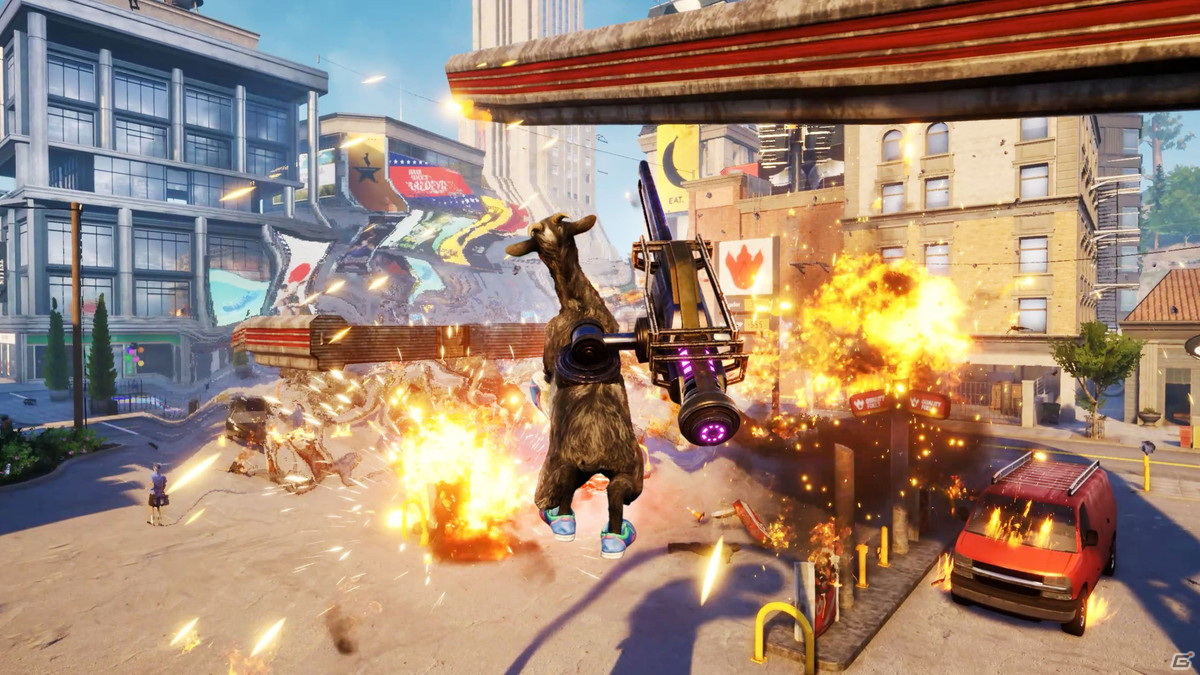 ヤギシミュレーター「Goat Simulator 3」がPS5/Xbox Series X|S/Epic Games Storeで2022年秋に発売！の画像8