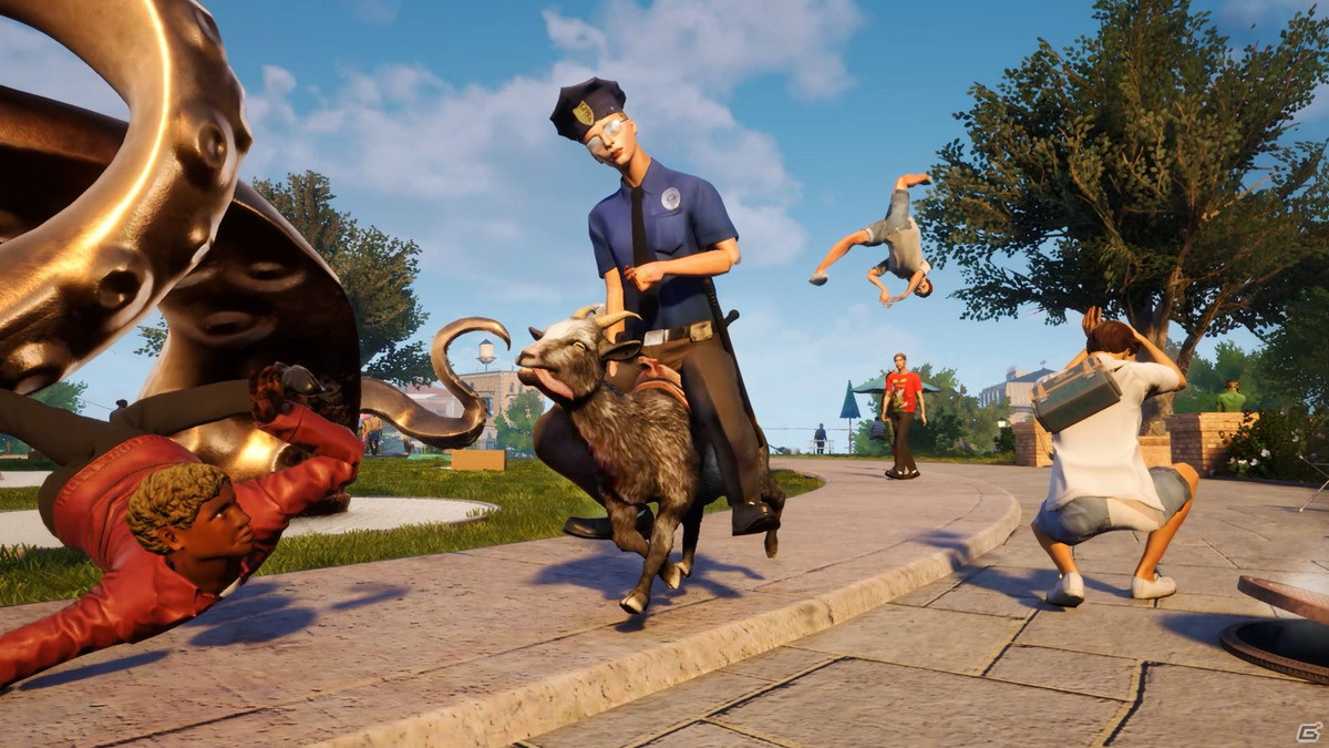 ヤギシミュレーター「Goat Simulator 3」がPS5/Xbox Series X|S/Epic Games Storeで2022年秋に発売！の画像9