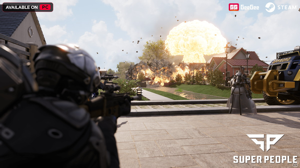 PC向けバトルロイヤルFPS「SUPER PEOPLE」のファイナルβテストが8月17日より開催！の画像3