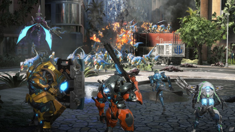 「カプコンショーケース」にてチーム対戦型マッシヴアクション「エグゾプライマル」の新トレーラーが公開！の画像1