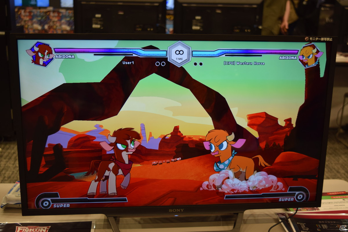 カートゥーン調の動物キャラクター達が闘う「Them's Fightin' Herds: Deluxe Edition」試遊レポートの画像6