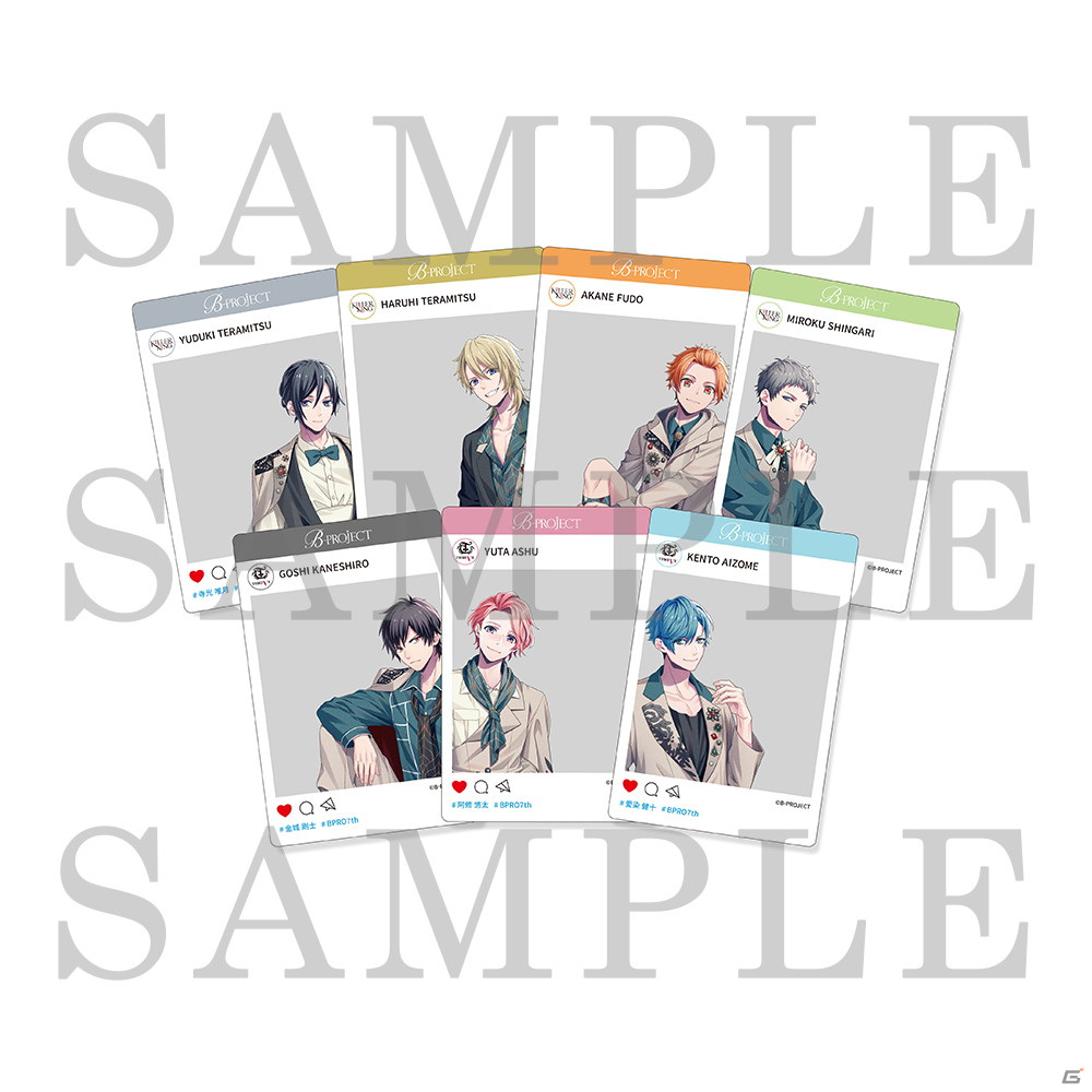 「B-PROJECT」の7th Anniversaryビジュアルが公開！7thシングルとしてリリースされるシングル4枚の情報もの画像13
