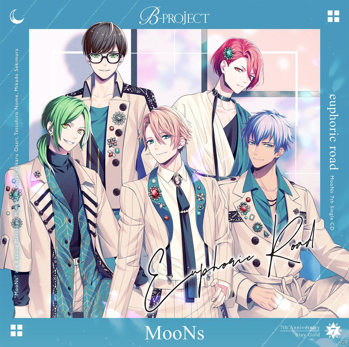 「B-PROJECT」の7th Anniversaryビジュアルが公開！7thシングルとしてリリースされるシングル4枚の情報もの画像3