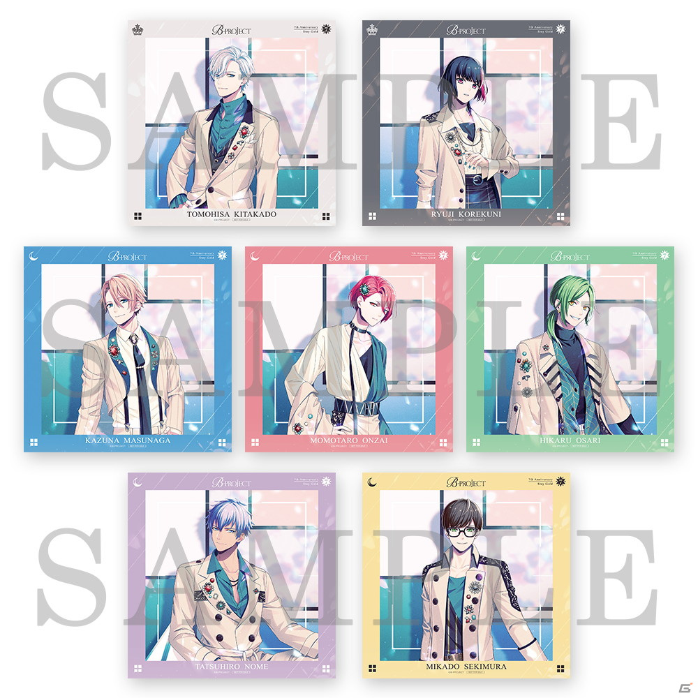 「B-PROJECT」の7th Anniversaryビジュアルが公開！7thシングルとしてリリースされるシングル4枚の情報もの画像8