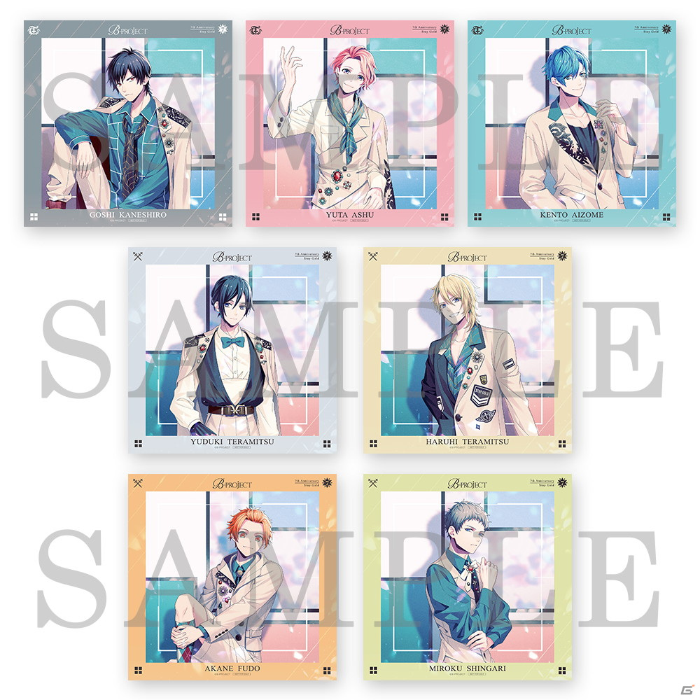 「B-PROJECT」の7th Anniversaryビジュアルが公開！7thシングルとしてリリースされるシングル4枚の情報もの画像9