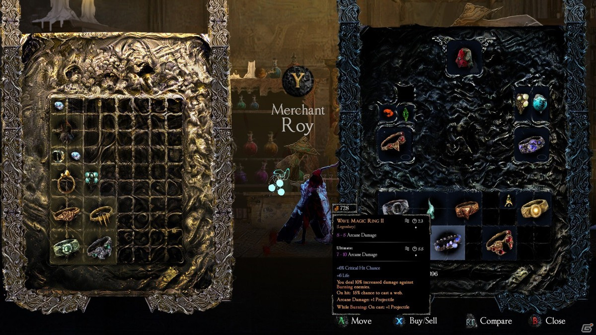 ラブクラフトの世界観を舞台にしたアクションRPG「Source of Madness」が配信中の画像4
