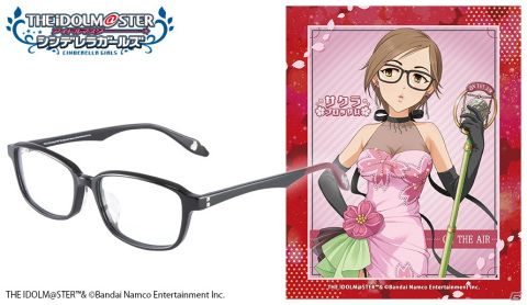 「アイドルマスター シンデレラガールズ」コラボ眼鏡にサクラブロッサムより相川 千夏 モデル、大槻 唯 モデルが登場！の画像2