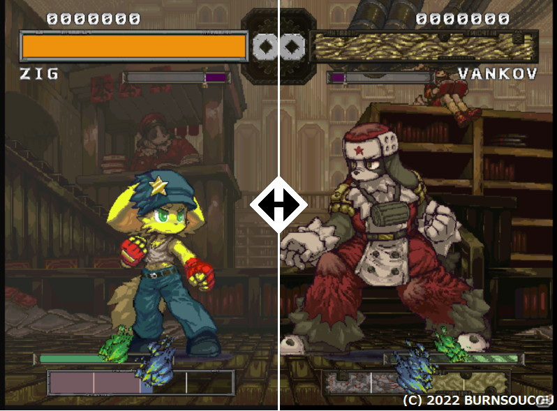 緻密なドット絵で表現されたケモノたちによる格闘ゲーム「モフモフ戦線」がSwitchで6月16日に配信！の画像11