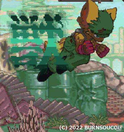 緻密なドット絵で表現されたケモノたちによる格闘ゲーム「モフモフ戦線」がSwitchで6月16日に配信！の画像5