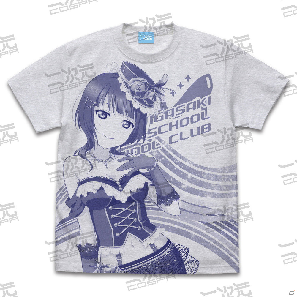 「ラブライブ！虹ヶ咲学園スクールアイドル同好会」メンバーたちのオールプリントTシャツが登場！の画像5