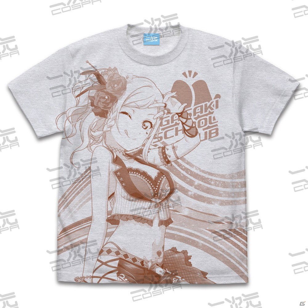 「ラブライブ！虹ヶ咲学園スクールアイドル同好会」メンバーたちのオールプリントTシャツが登場！の画像6