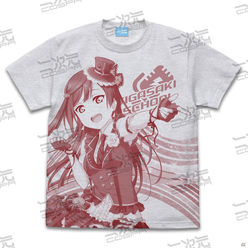「ラブライブ！虹ヶ咲学園スクールアイドル同好会」メンバーたちのオールプリントTシャツが登場！の画像8