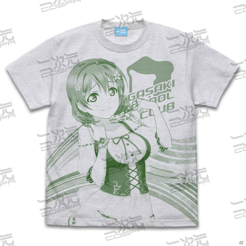 「ラブライブ！虹ヶ咲学園スクールアイドル同好会」メンバーたちのオールプリントTシャツが登場！の画像9
