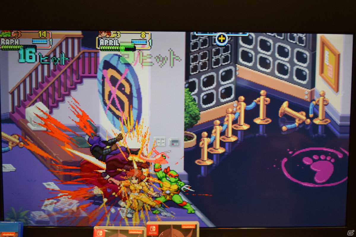 最大6人のオンライン協力プレイが魅力！「ミュータント タートルズ：シュレッダーの復讐」試遊レポートの画像7