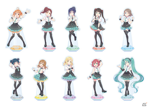 GiGOコラボカフェにて「ラブライブ！サンシャイン！！×初音ミク」コラボが6月24日より開催！の画像10