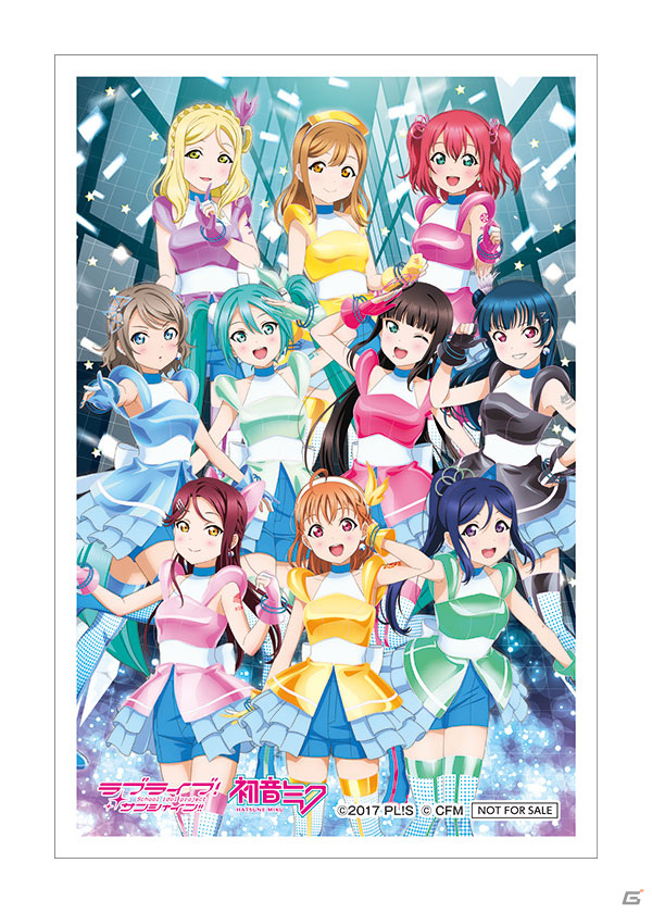 GiGOコラボカフェにて「ラブライブ！サンシャイン！！×初音ミク」コラボが6月24日より開催！の画像16