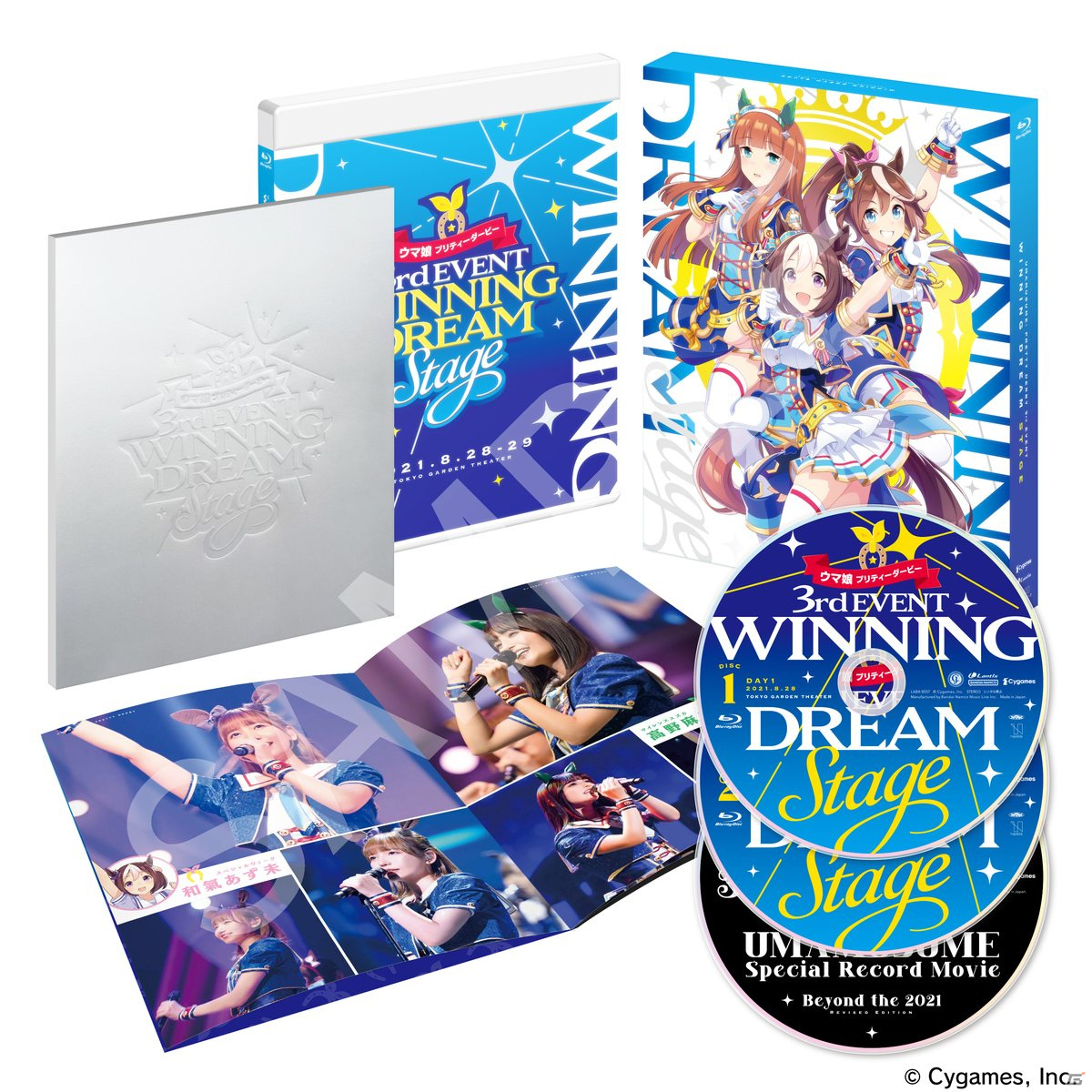 「ウマ娘 プリティーダービー」3rd EVENT＆2nd EVENTのBlu-rayが発売！それぞれ特典映像も収録の画像2