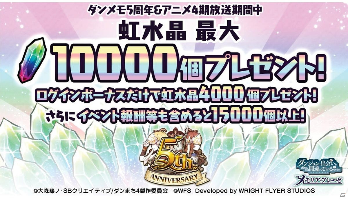「ダンまち」原点を描く物語がついに始動！「ダンメモ」5周年記念公開生放送イベントをレポートの画像18