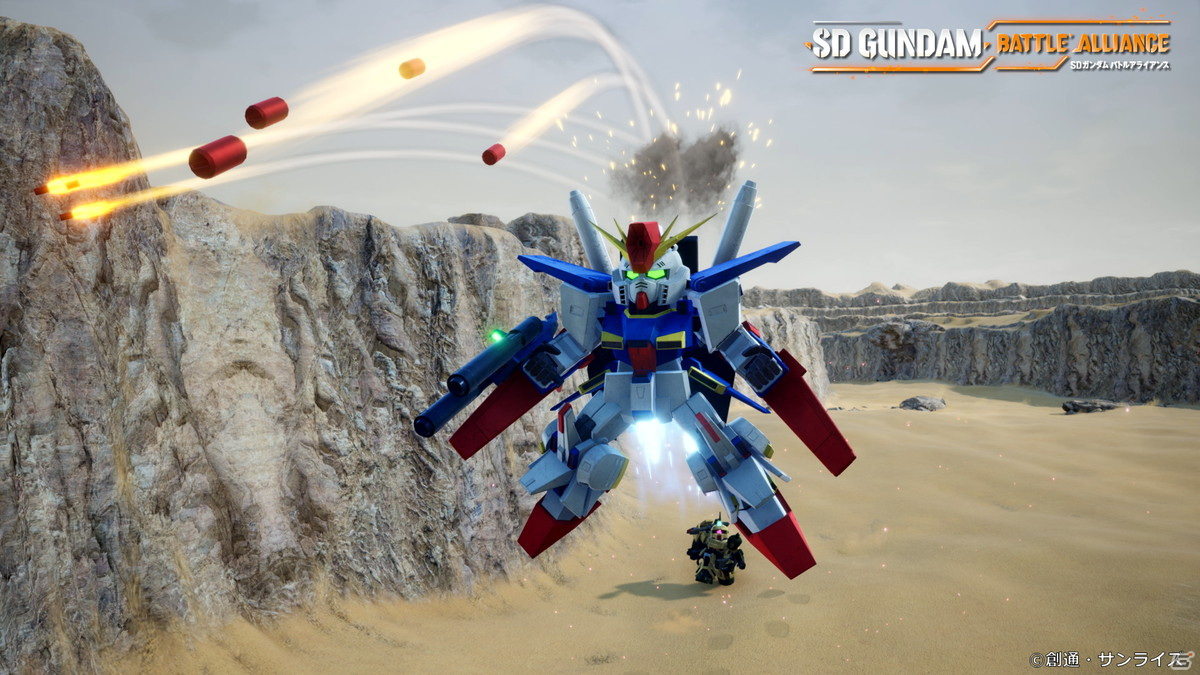 「SDガンダム バトルアライアンス」“「ガンダム」の正史”へと導く物語の進行を紹介！機体の強化やロールの仕組みもの画像48