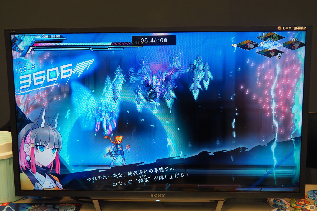 “雷霆煉鎖”が気持ちいい！きりんとガンヴォルトの操作を確認できた「蒼き雷霆 ガンヴォルト 鎖環」試遊レポートの画像9