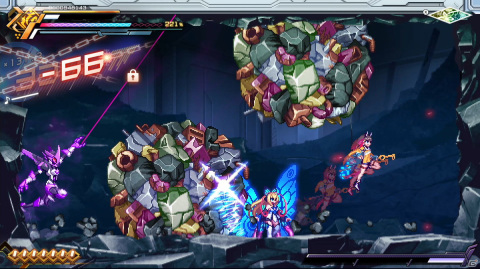 「蒼き雷霆 ガンヴォルト 鎖環」新ボス・レクサス（CV：原澤航一）とミッション「Pendulum Heart」を紹介！の画像10