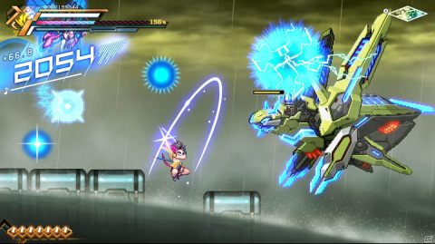「蒼き雷霆 ガンヴォルト 鎖環」新ボス・レクサス（CV：原澤航一）とミッション「Pendulum Heart」を紹介！の画像13