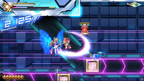 「蒼き雷霆 ガンヴォルト 鎖環」新ボス・レクサス（CV：原澤航一）とミッション「Pendulum Heart」を紹介！の画像14