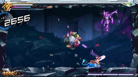 「蒼き雷霆 ガンヴォルト 鎖環」新ボス・レクサス（CV：原澤航一）とミッション「Pendulum Heart」を紹介！の画像4