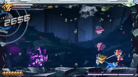 「蒼き雷霆 ガンヴォルト 鎖環」新ボス・レクサス（CV：原澤航一）とミッション「Pendulum Heart」を紹介！の画像5