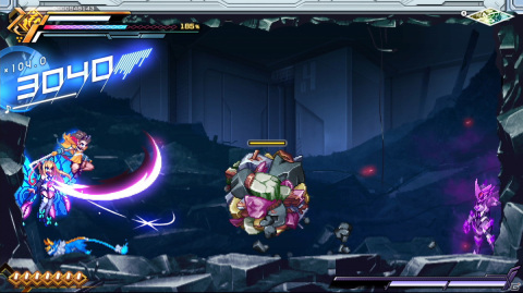 「蒼き雷霆 ガンヴォルト 鎖環」新ボス・レクサス（CV：原澤航一）とミッション「Pendulum Heart」を紹介！の画像9