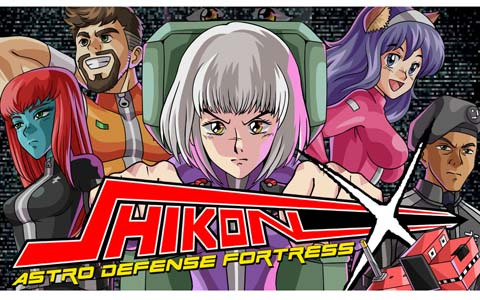 コミカルな謎解きスペースアドベンチャー「Shikon-X Astro Defense Fortress」の体験版がSteam Next festにて配信中！