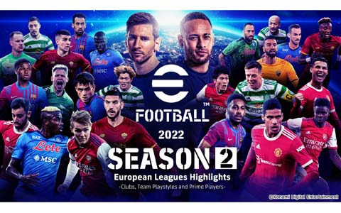 iOS/Android版「eFootball 2022」が配信開始！自分だけのチーム作りを楽しめる「ドリームチーム」のSeason2もスタート
