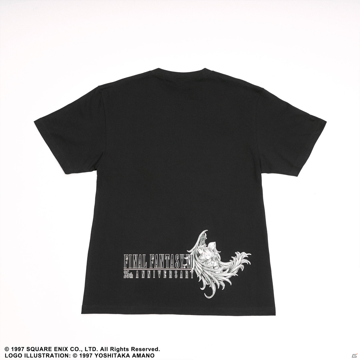 「ファイナルファンタジーVII」25周年記念ロゴがデザインされたTシャツやガラスプレートなどが登場！の画像3