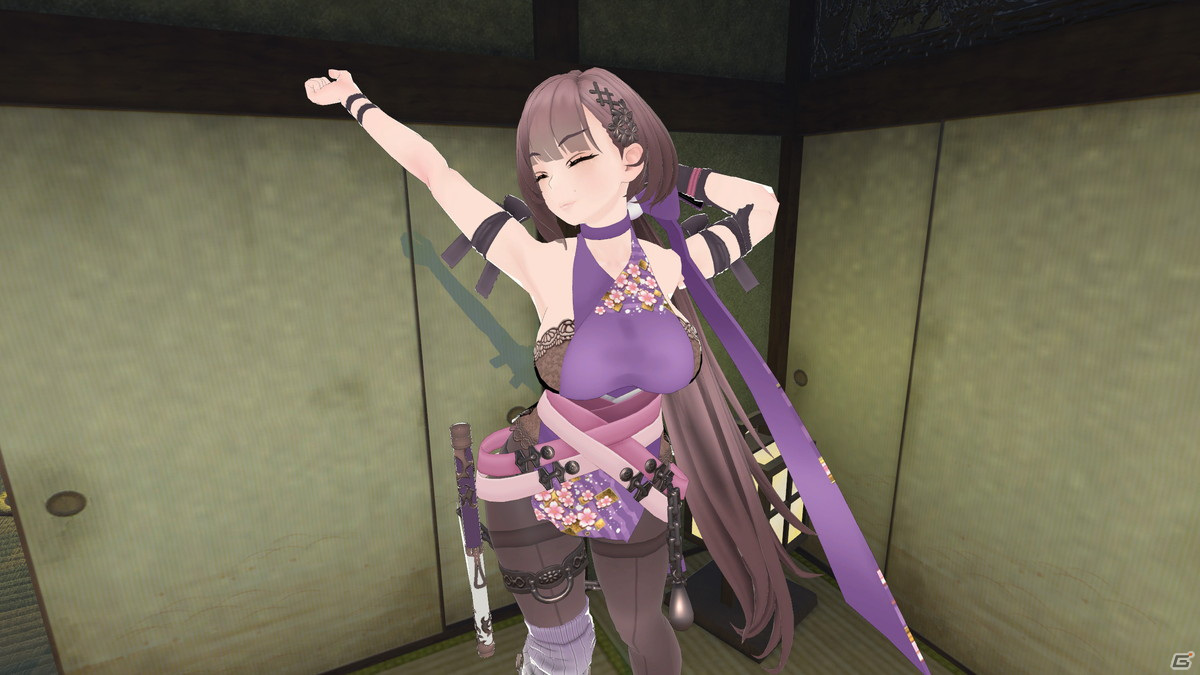 体感型VRアドベンチャー「くのいちと行く！～美少女忍者と秘密の特訓～」のQuest版プロトタイプ（v1.1）がリリース！の画像5