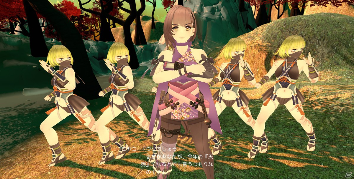 体感型VRアドベンチャー「くのいちと行く！～美少女忍者と秘密の特訓～」のQuest版プロトタイプ（v1.1）がリリース！の画像9