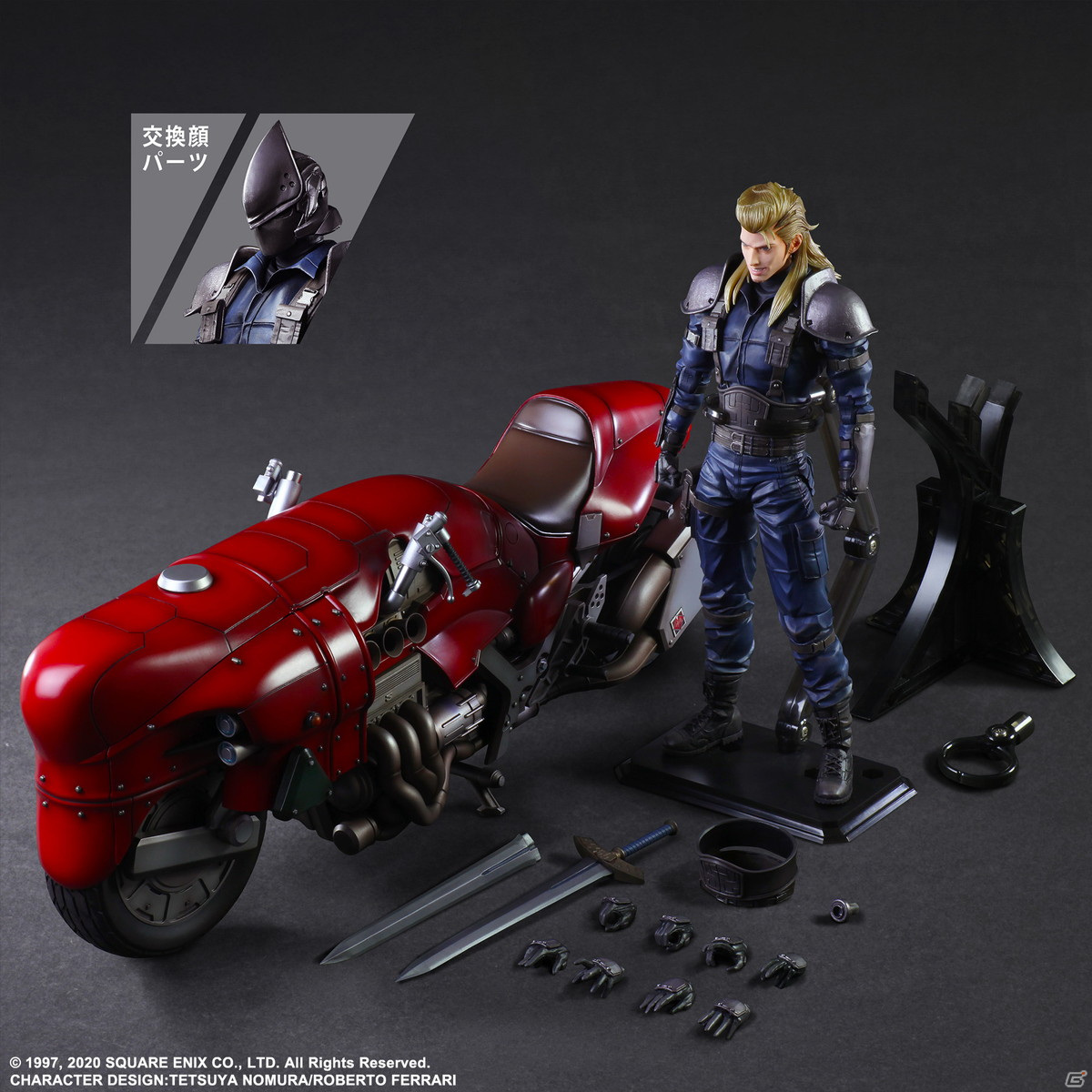 「ファイナルファンタジーVII リメイク」よりクラウドやローチェなどのフィギュアが登場！の画像10
