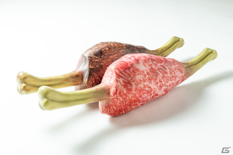 「モンスターハンターライズ」関連グッズが発売！実寸サイズ「こんがり肉」＆「生肉」型の多目的まくらが登場の画像3