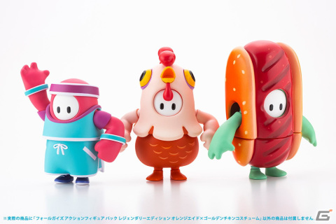 「フォールガイズ アクションフィギュアパック」4種が8月に発売！レジェンダリ―エディションはコトブキヤ限定での展開にの画像70