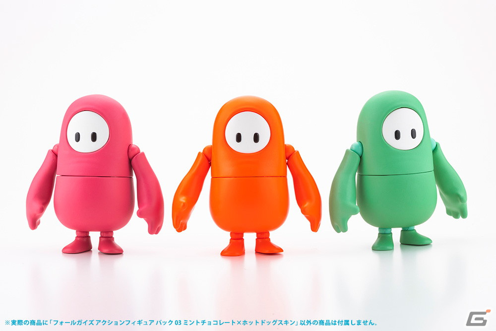 フォールガイズ アクションフィギュアパック」4種が8月に発売 フォールガイズ アクションフィギュアパック」4種が8月に発売