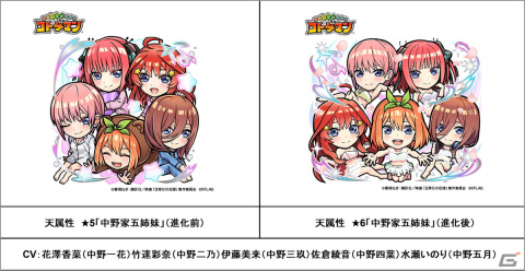 すごわざ発動演出で水着姿に！「コトダマン」×映画「五等分の花嫁」コラボ第2弾が6月23日より開催の画像2