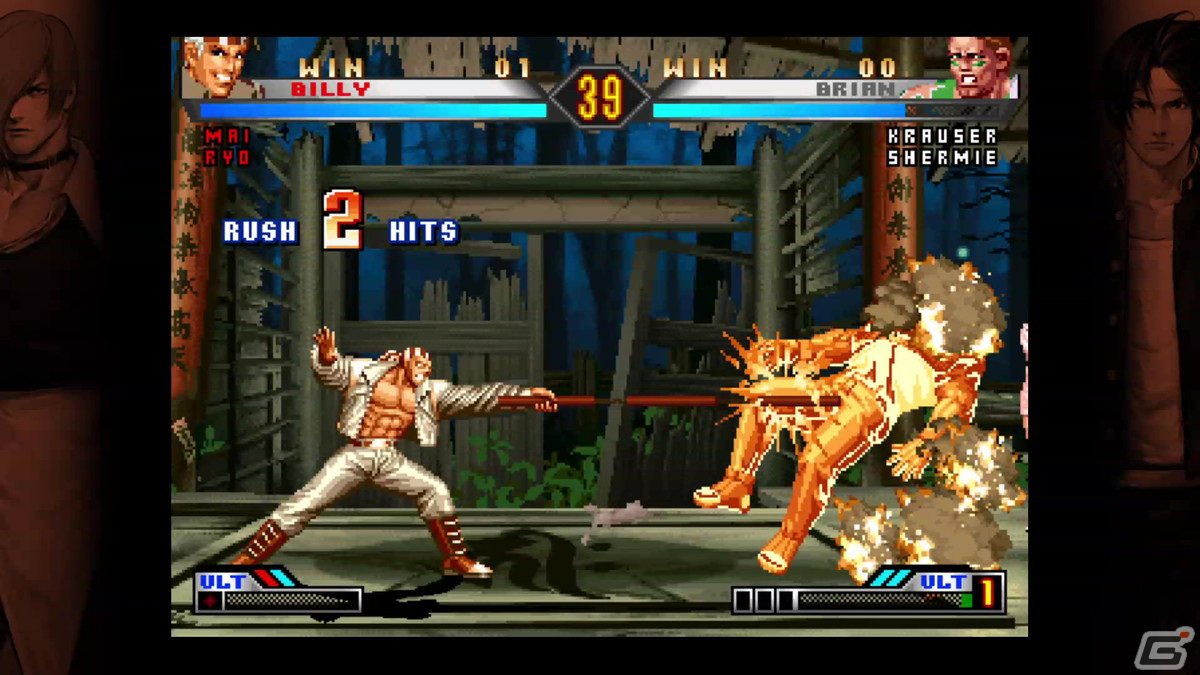 ロールバック方式が採用されるなどオンライン機能が強化された「KOF '98 UM FINAL EDITION」のPS4版が配信開始！の画像4